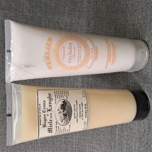 Perlier Bath Cream Body Cream Duo Orchid & Honey From Langhe 8.4 Fl Oz